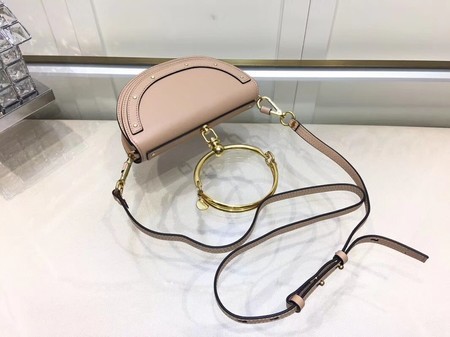 Chloe NILE IT BAG Calfskin Leather Shoulder Bag 2659 Pink