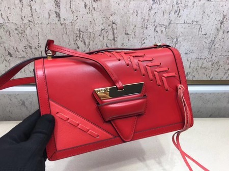 Loewe Barcelona Calfskin Leather Mini Shoulder Bag 9126 Red