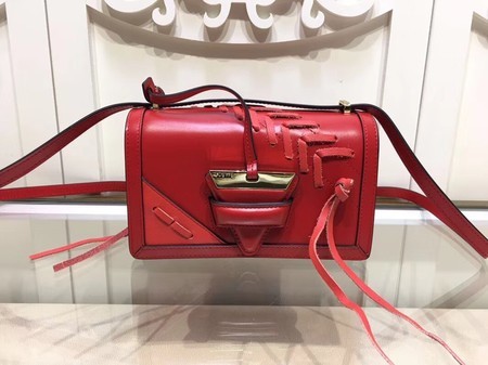 Loewe Barcelona Calfskin Leather Shoulder Bag 9125 Red