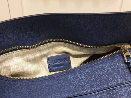 Loewe Puzzle Calfskin Leather Tote Bag 9122 Blue