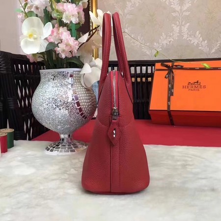 Hermes Bolide Original Leather Tote Bag B1007 Red