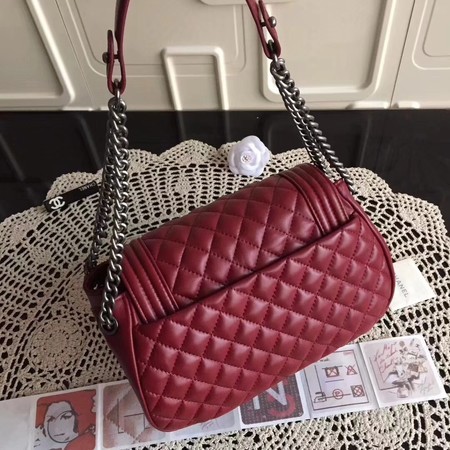 Chanel COCO Series Sheepskin Leather Shoulder Bag 5698 Red