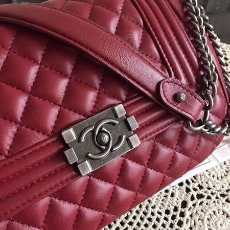 Chanel COCO Series Sheepskin Leather Shoulder Bag 5698 Red