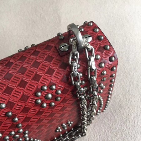 Dior JADIOR Flap Bag Calfskin M9000 Red