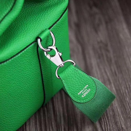 Hermes Toolbox Bag Original Togo Leather H3259 Green