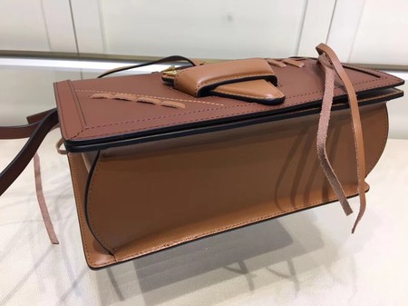 Loewe Barcelona Bag Calfskin Leather L9125 Brown