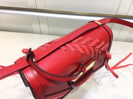 Loewe Barcelona Bag Calfskin Leather L9125 Red