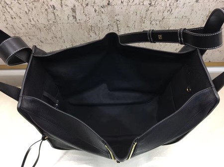 Loewe Hammock Bag Original Leather A9128 Black