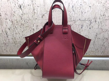 Loewe Hammock Bag Original Leather A9128 Red