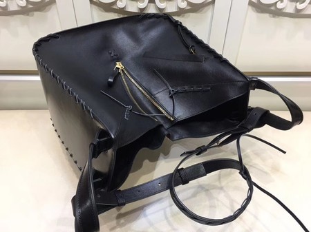 Loewe Hammock Bag Original Leather L9128 Black