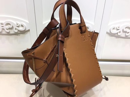 Loewe Hammock Bag Original Leather L9128 Brown