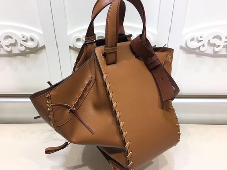 Loewe Hammock Bag Original Leather L9128 Brown