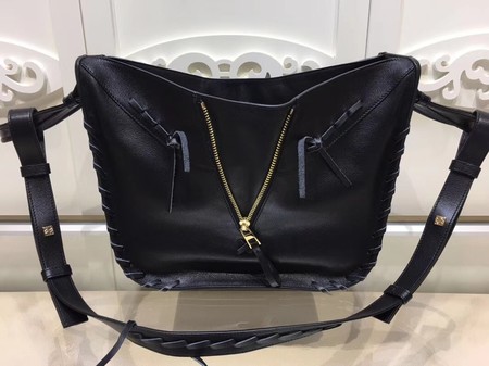 Loewe Hammock Small Bag Original Leather L9127 Black