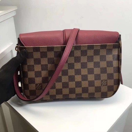 Louis Vuitton Damier Ebene Canvas WIGHT N44243 Wine