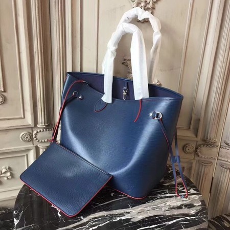 Louis Vuitton EPI Leather Tote Bag 54185 Blue