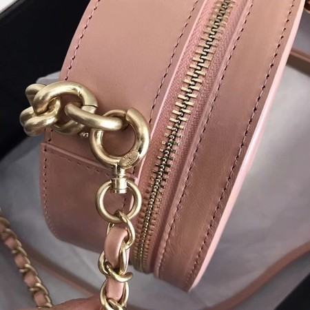 Chanel Planet Shoulder Bag Original Calfskin Leather A93807 Pink