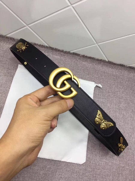 Gucci Leather Belt 414530 Black