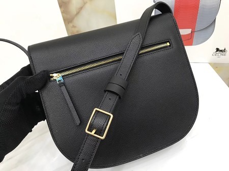 Celine Compact Trotteur Original Calfskin Leather 1269 Black