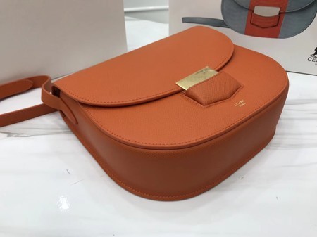 Celine Compact Trotteur Original Calfskin Leather 1269 Orange