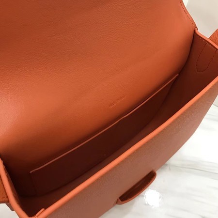 Celine Compact Trotteur Original Calfskin Leather 1269 Orange