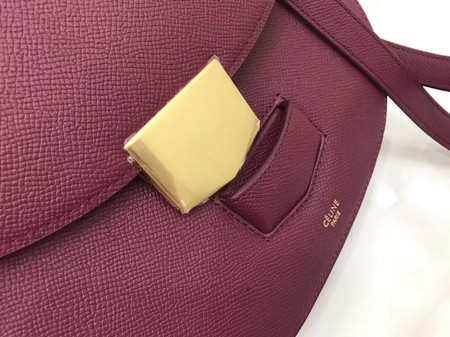 Celine Compact Trotteur Original Calfskin Leather 1269 Purple