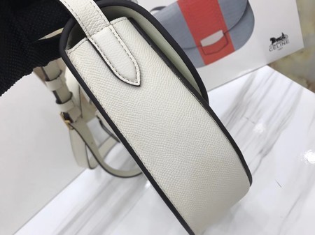 Celine Compact Trotteur Original Calfskin Leather 1269 White