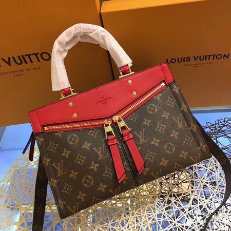 Louis Vuitton Monogram Canvas POPINCOURT 44195 Red