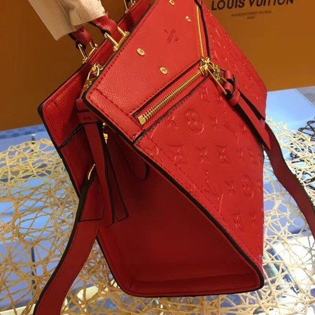 Louis Vuitton Monogram Empreinte POPINCOURT 44195 Red