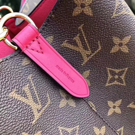 louis vuitton monogram canvas original bag neonoe M44020 peach