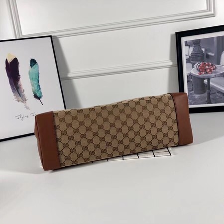 Gucci GG canvas shoulder bag 308928 apricot