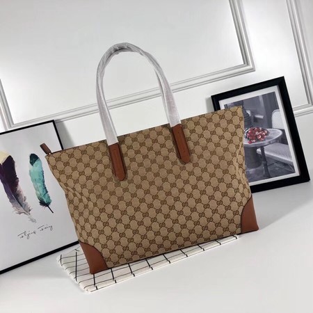 Gucci GG canvas shoulder bag 308928 apricot