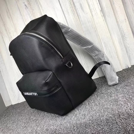 Louis Vuitton Cowhide Backpack M43825 black