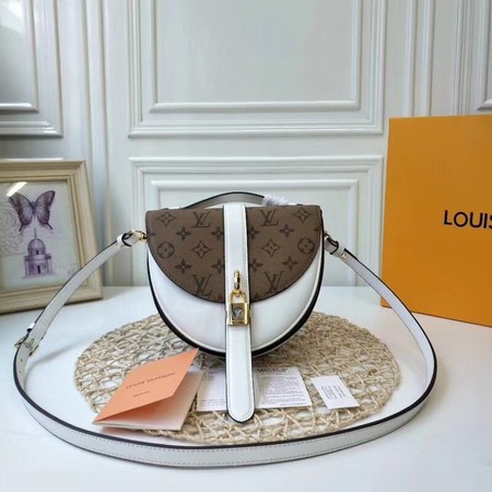 Louis vuitton original monogram canvas chantilly lock bag M43590 apricot