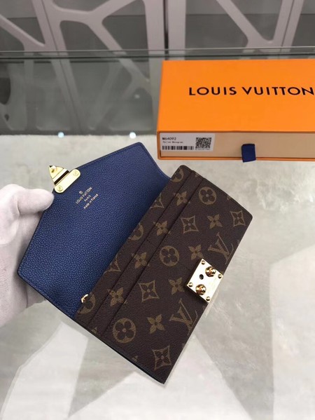 Louis Vuitton Monogram Canvas PALLAS WALLET M58414 Blue