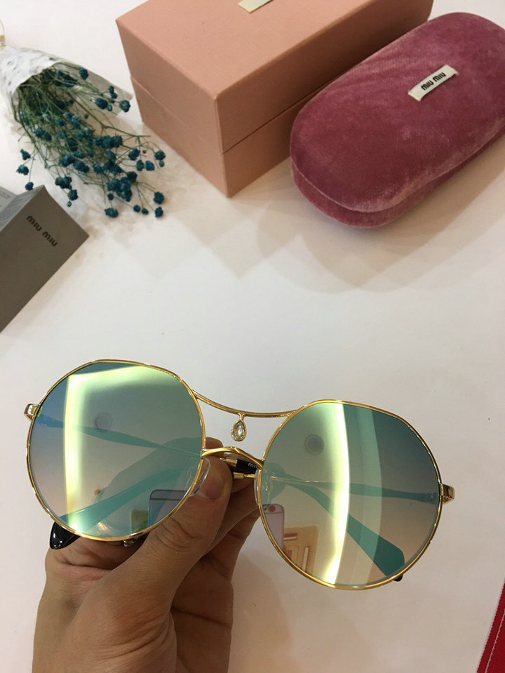 MiuMiu Newest Fashion Sunglasses Top Quality MM0009