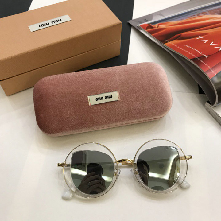 MiuMiu Newest Fashion Sunglasses Top Quality MM0037