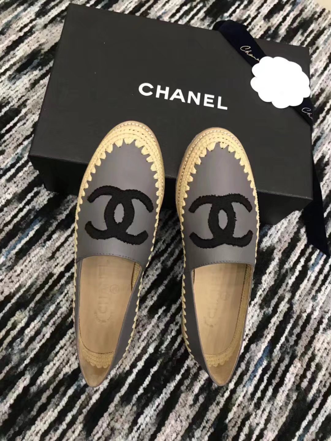 Chanel Casual Shoes CH2277LRF grey