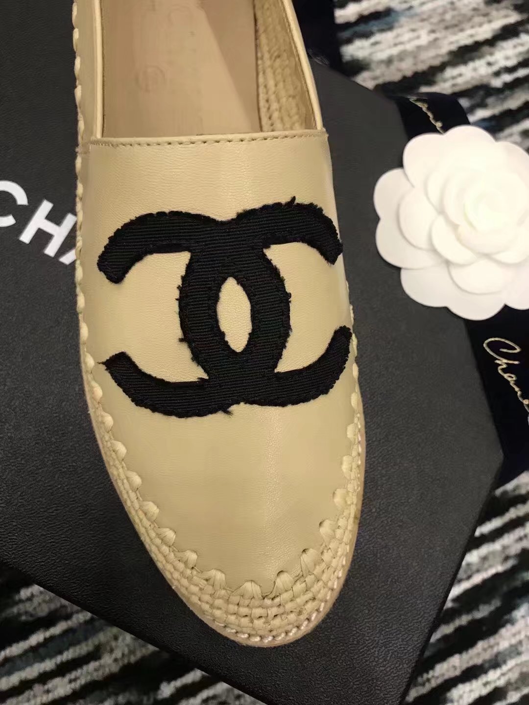 Chanel Casual Shoes CH2277LRF Apricot