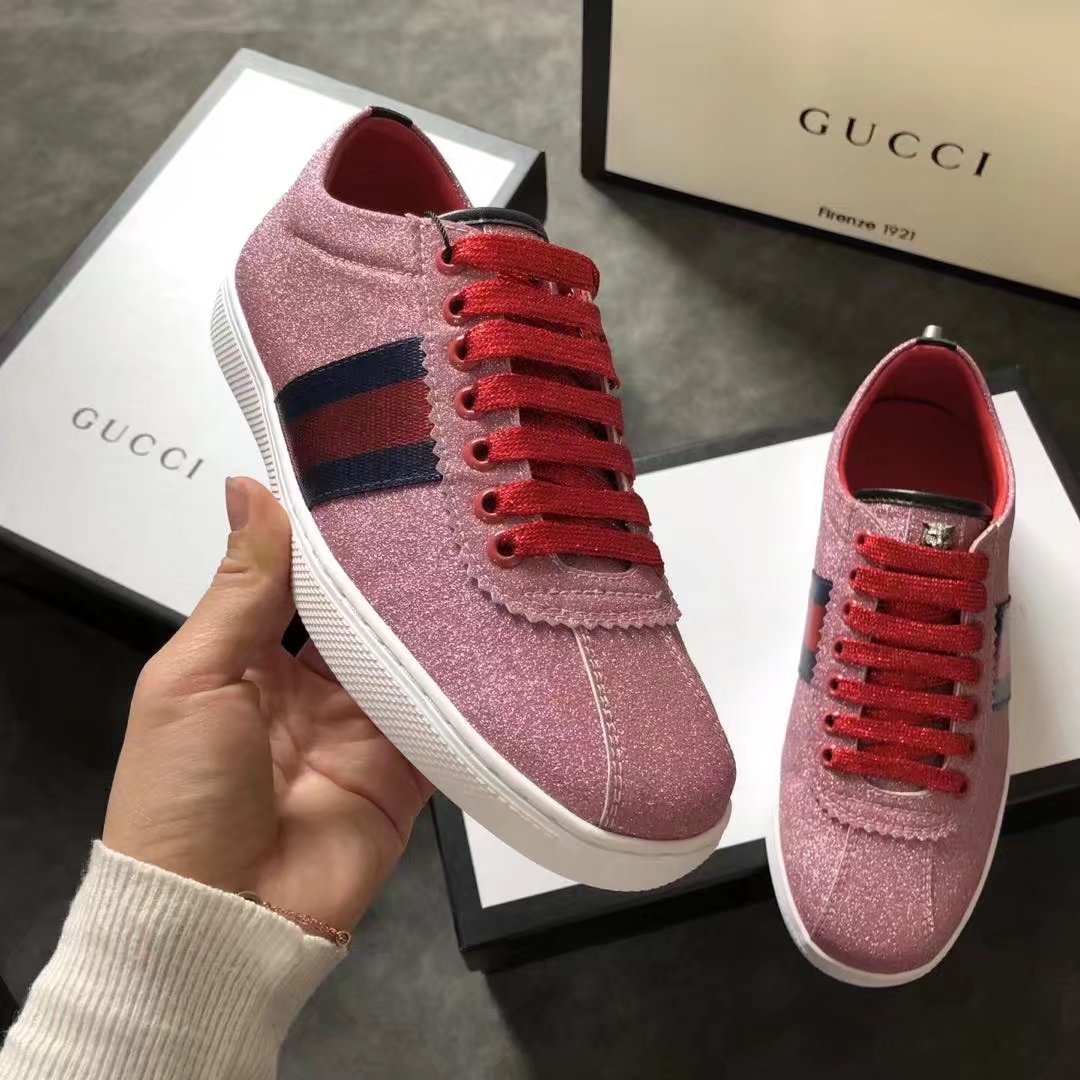 Gucci women shoes GG1302H pink