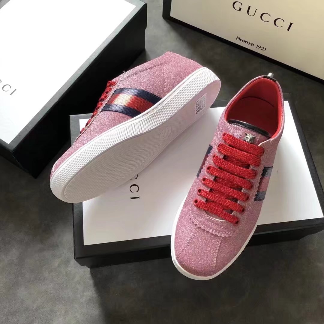 Gucci women shoes GG1302H pink