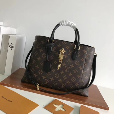 Louis vuitton original Monogram Canvas Original TOTE FLEUR 43551 black