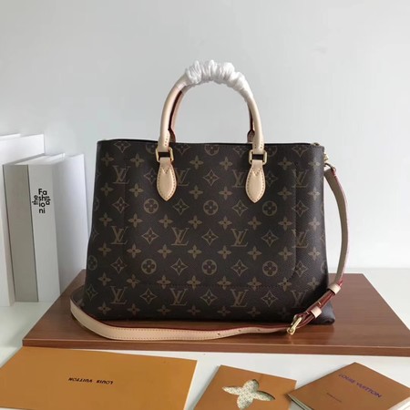 Louis Vuitton Original Monogram Canvas Original TOTE FLEUR 43551 creamy-white