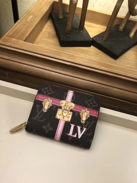 Louis Vuitton Monogram Canvas Original leather ZIPPY Wallet M62617