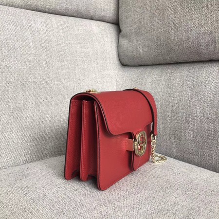 Gucci GG Marmont Leather Shoulder Bag 510304 red