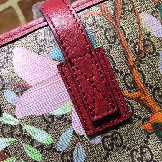 Gucci GG Imprime Tote Bag 211137 red