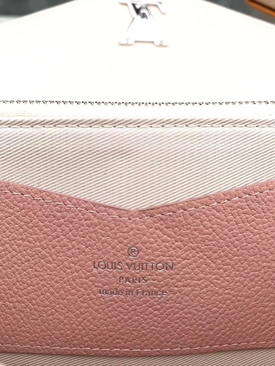 Louis vuitton original Mylockme bucket wallet 62656 cream