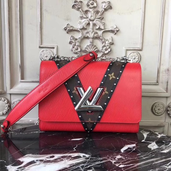 Louis vuitton original Twist Epi Leather 50282 red