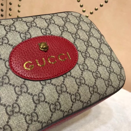 Gucci GG ophidia Canvas Messenger Bag 476466 Red