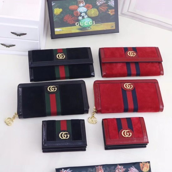 Gucci Ophidia card case 523155 red