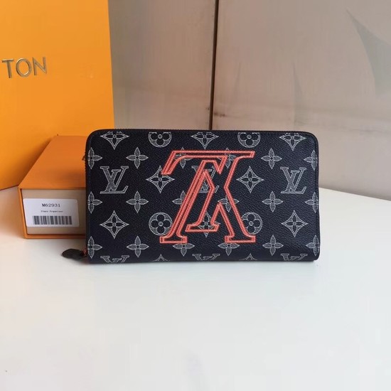 Louis Vuitton Upside Down Monogram Ink Zipper wallet 62931